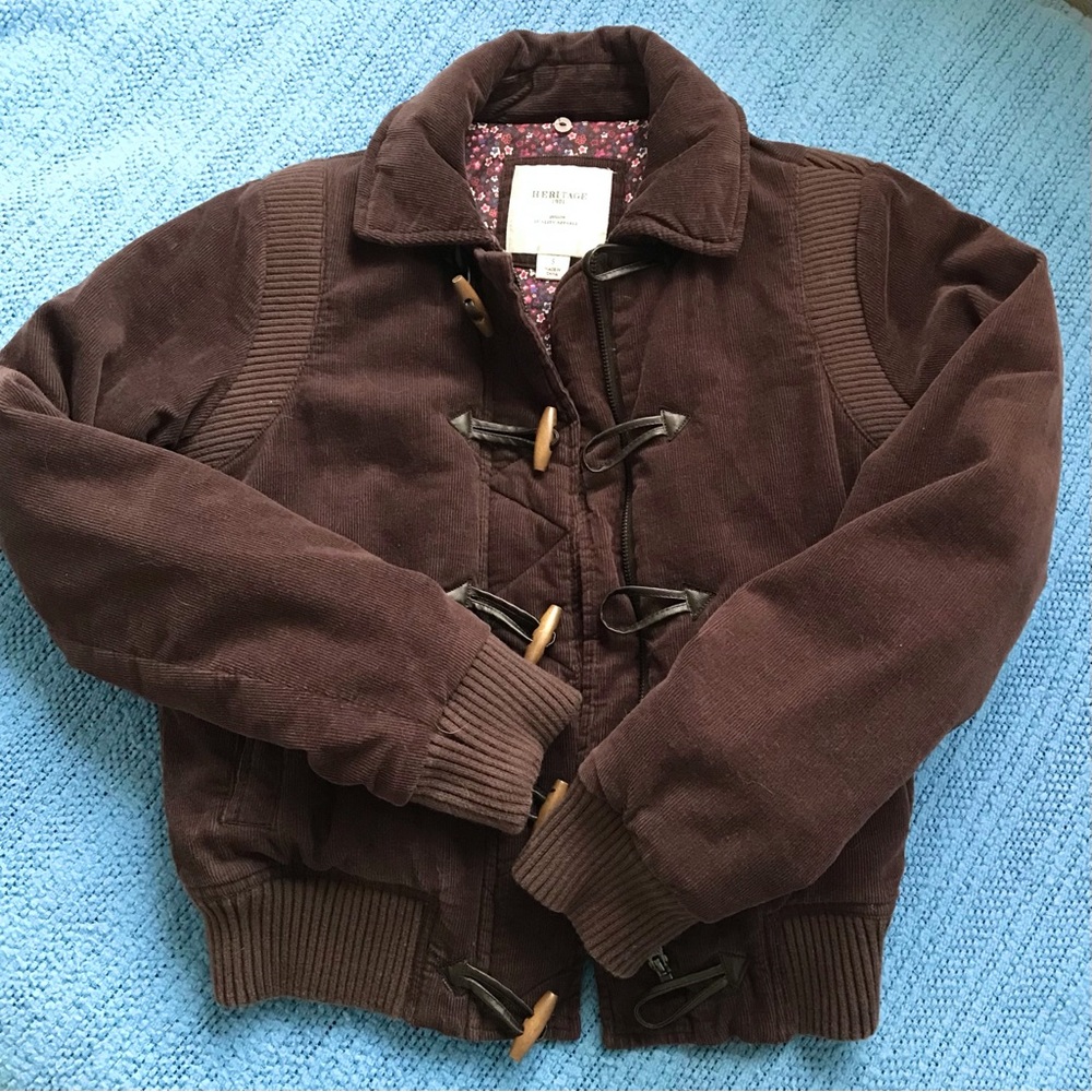 COPY - Corduroy puffer bomber jacket